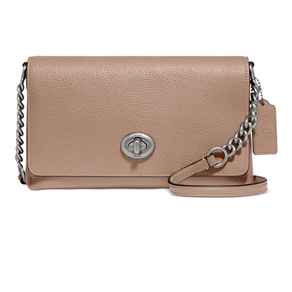 Coach Tan Crossbody Bag - Picture 1 of 8